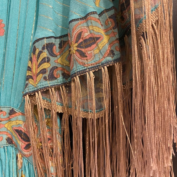 Hendrix Tassled Dress in Sky | Spell & The Gypsy Collective, Size Small - Picture 9 of 16